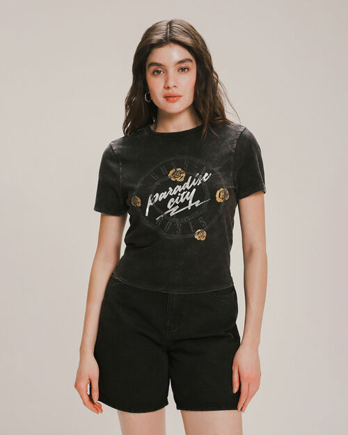 Playera Cropped Guns N´ Roses